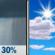 Sunday: Chance Rain Showers then Mostly Sunny