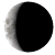 Waning Crescent, 23 days, 12 hours, 17 minutes in cycle