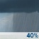 Wednesday: A chance of rain showers after 7am. Partly sunny, with a high near 81. Southeast wind 5 to 10 mph. Chance of precipitation is 40%. Wednesday: Chance Rain Showers